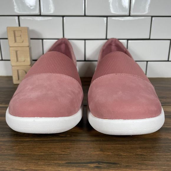 Clarks Sillian 2.0 Moon Women's Size 9.5 Shoes Mauve Wide Slip On Loafer - Picture 2 of 10